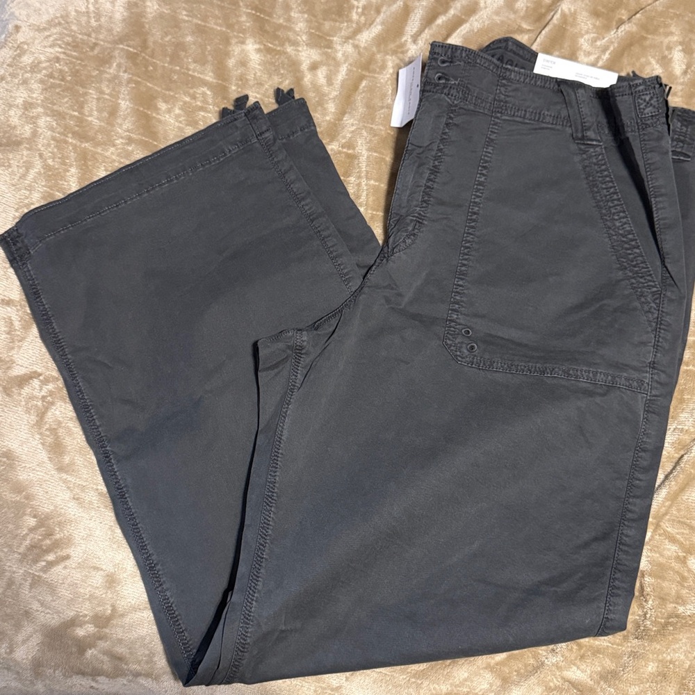 American Eagle Outfitters Black Wide Leg Pants